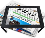 Verglassio con illuminazione LED per una lettura facile - 5x ingrandimento con progettazione leggera.