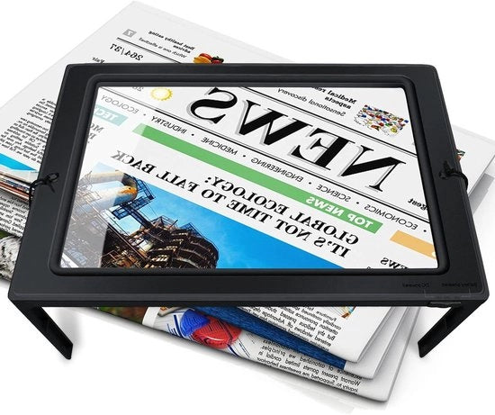 Verglassio con illuminazione LED per una lettura facile - 5x ingrandimento con progettazione leggera.