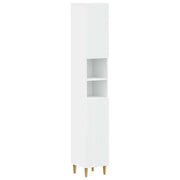 Armadio da Bagno con Ripiano Aperto ARNHEM Bianco 896595