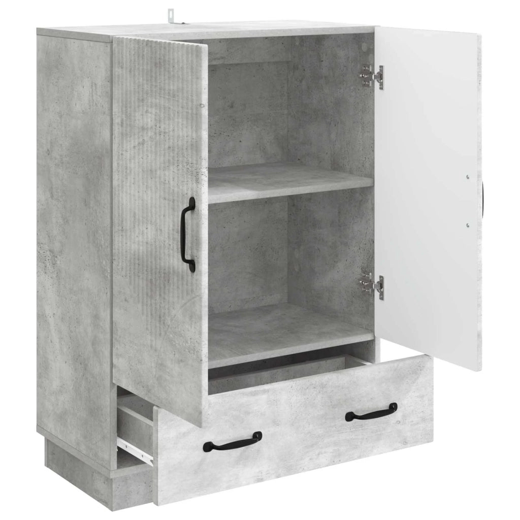 Credenza Grigio Cemento 66 x 34,5 x 92 cm Legno ingegnerizzato 895358