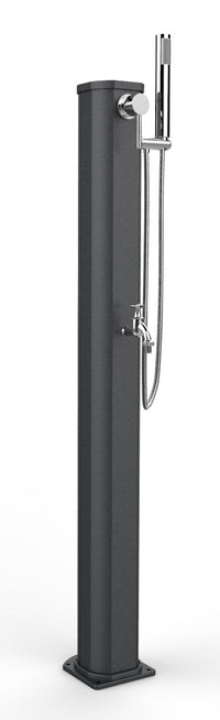 Doccia da Giardino Miscelatore Doccetta e Lavapiedi Arkema Jolly Go Antracite