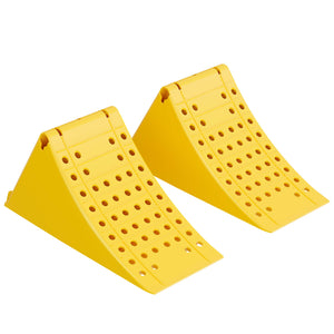 ‌Wiltec Cunei per autocarri e rimorchi Capacità di carico fino a 6,5 t 2 Fermaruota Camion