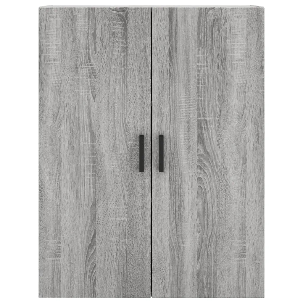 Credenza-Buffet-Armadio da cucina Grigio Sonoma 69,5x34x180 cm in Legno Multistrato 339380