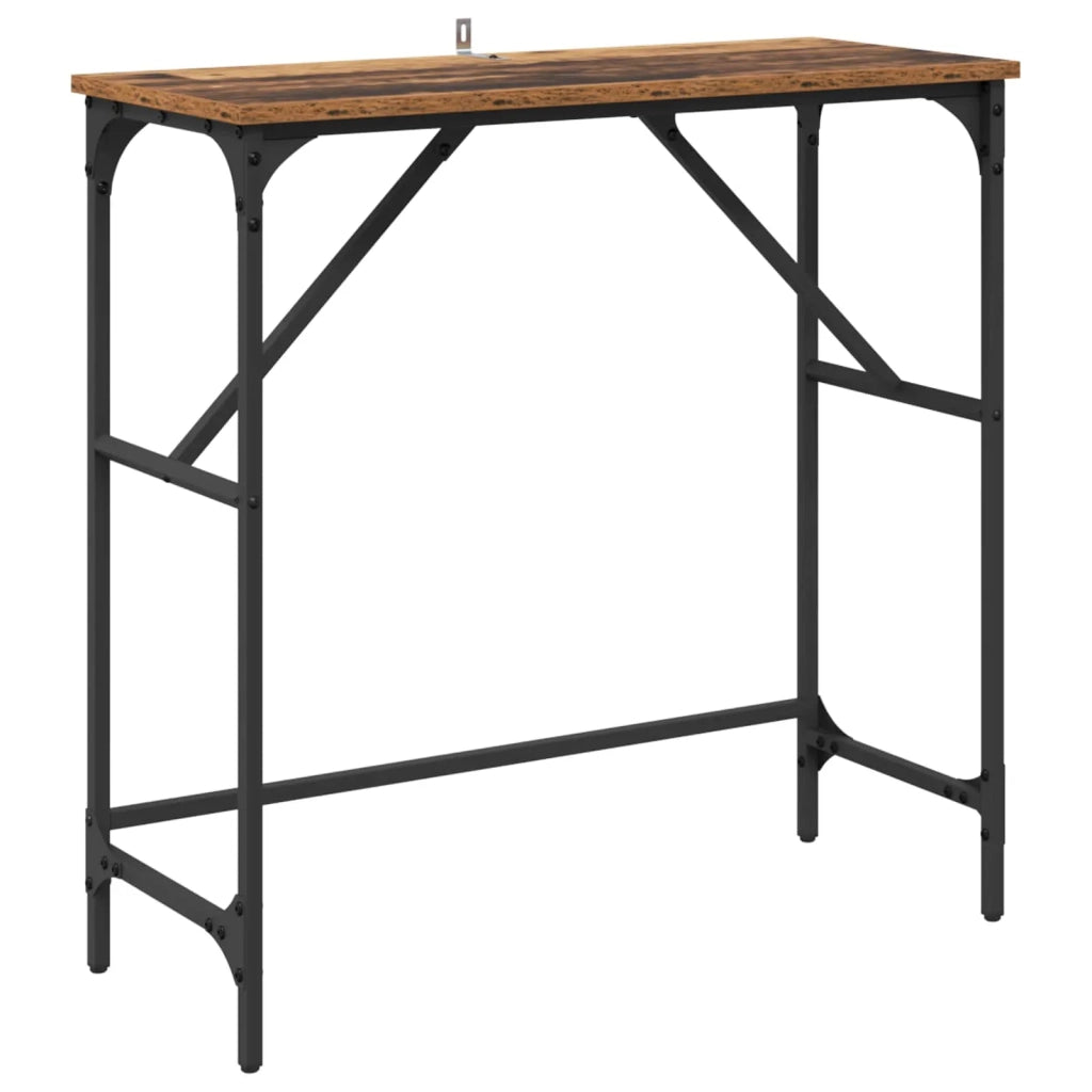 Tavolo Consolle | Tavolo d'Ingresso Legno vecchio 75 x 32 x 75 cm Legno multistrato