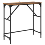Tavolo Consolle | Tavolo d'Ingresso Legno vecchio 75 x 32 x 75 cm Legno multistrato