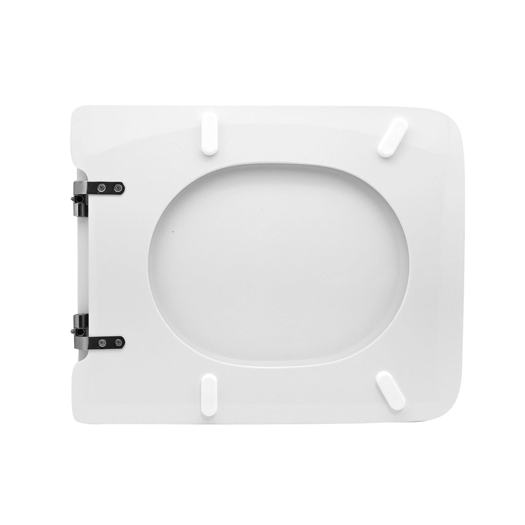 SEDILE WC PER IDEAL STANDARD VASO RIALTO FORMA 8- Bianco - Cerniere A passanti- CW- pezzi 1
