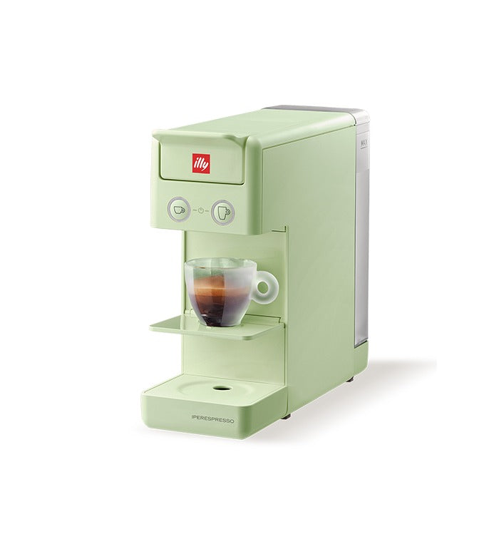 Illy Y3.3 Macchina da Caffe' a Capsule Iperespresso Verde