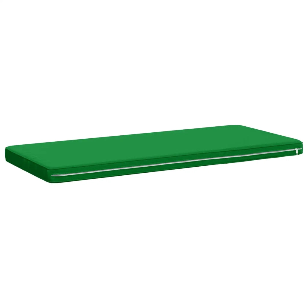 Cuscini per Panchina a 2 Pezzi VUGHT 2 pz 100% Poliestere Verde 951789