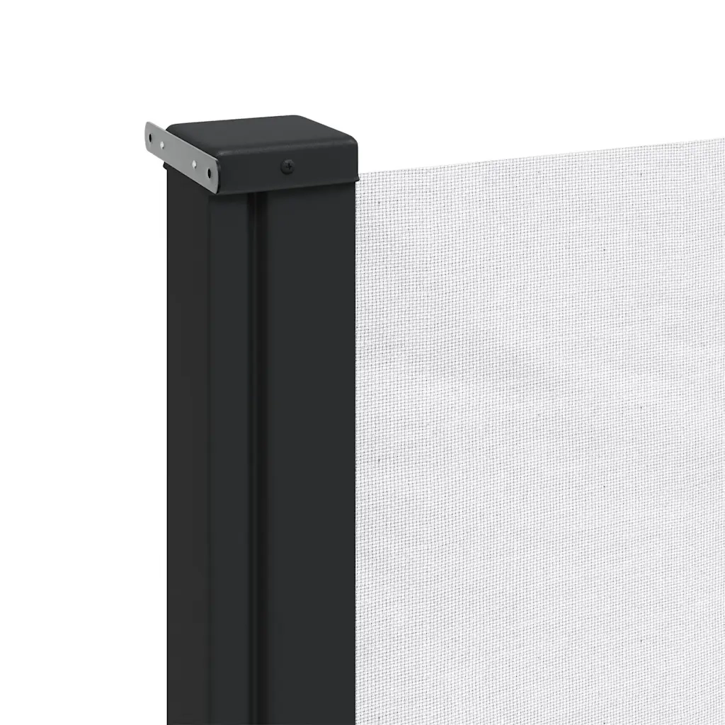 Tenda da Sole Laterale Retrattile Bianco 140x500 cm 4004421