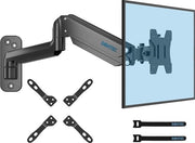 Monitor da Parete da 33 a 42 Pollici con Kit di Estensione VESA - Totale Regolazione e Rotazione - Fino a 8 kg - Pieghevole - Regolazione di Altezza - MAX. VESA 200 x 200 mm