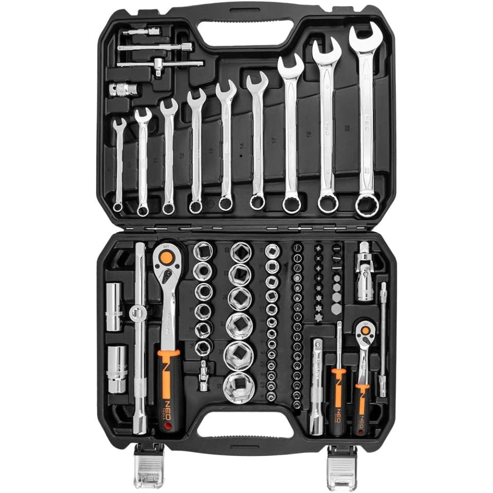 Topex 10-059 set di bussole 1/2 2, 1/4, 82 pz