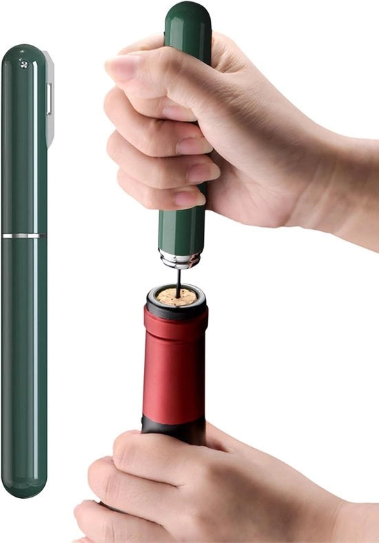 Wijnbeluchter Portatile con Funzione di Servizio a Un Tocco - Ideale per Vino Rosso e Utilizzo di Viaggio