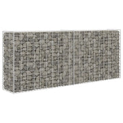 Gabbione in Rete in Acciaio Zincato 85x30x200 cm 142359
