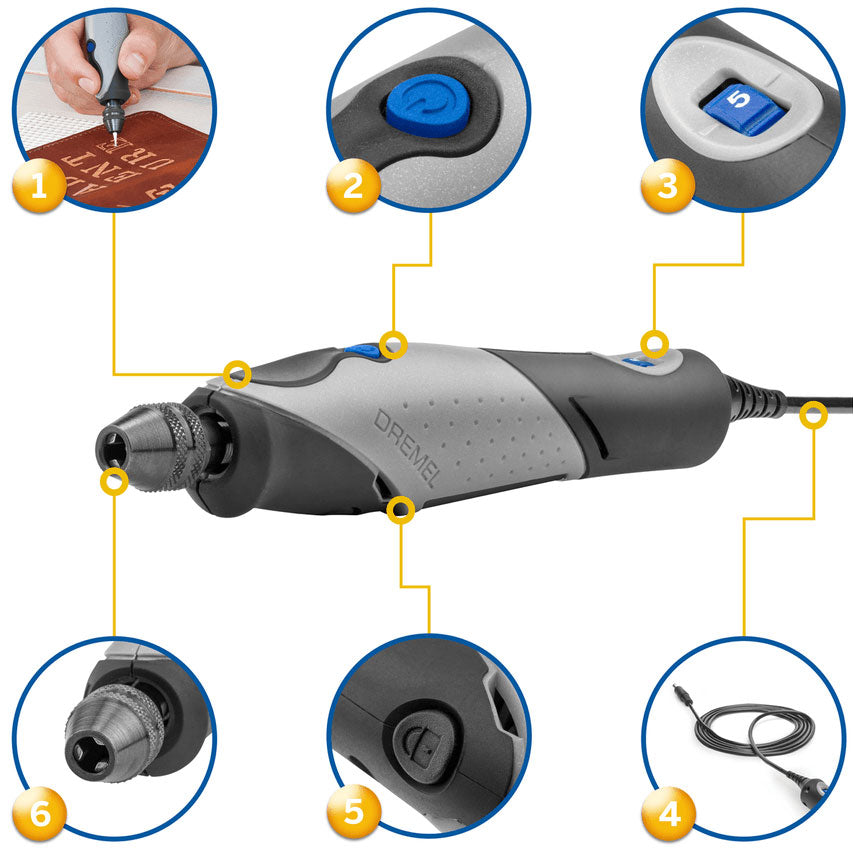 Dremel Stilo 2050 15 Multiutensile a Penna per Incisioni Mini Trapano