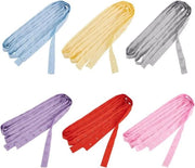 Tessuto di chiusura a bottone a pressione in poliestere - 17mm largo - nastro di chiusura a bottone a pressione in plastica - 6 colori - nastro di chiusura a bottone a pressione in poliestere per accessori di cucito DIY