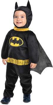 BATMAN BABY COSTUME TUTINA TRAVESTIMENTO ORIGINALE DC COMICS 6-12 MESI 60 CM