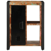 Credenza-Buffet-Armadio da cucina Multicolore 55x35x70 cm in Legno Massello Recupero 401259