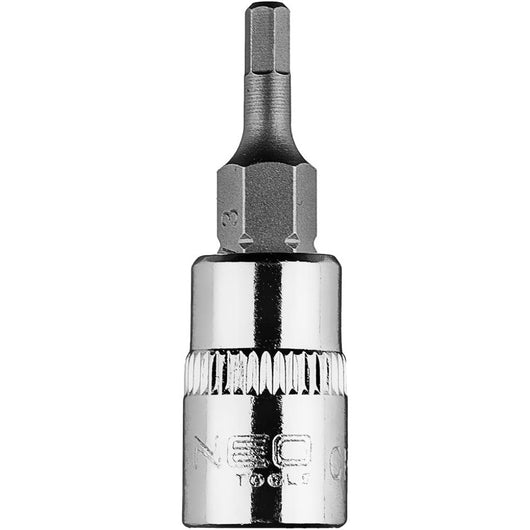 Topex 10-310 inserto esagonale h h3 su bussola 1/4, corto, 37mm