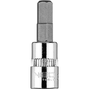 Topex 10-313 inserto esagonale h h6 su bussola 1/4, corto, 37mm