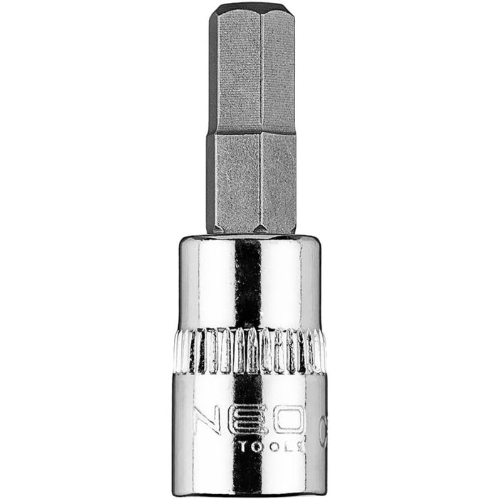 Topex 10-313 inserto esagonale h h6 su bussola 1/4, corto, 37mm