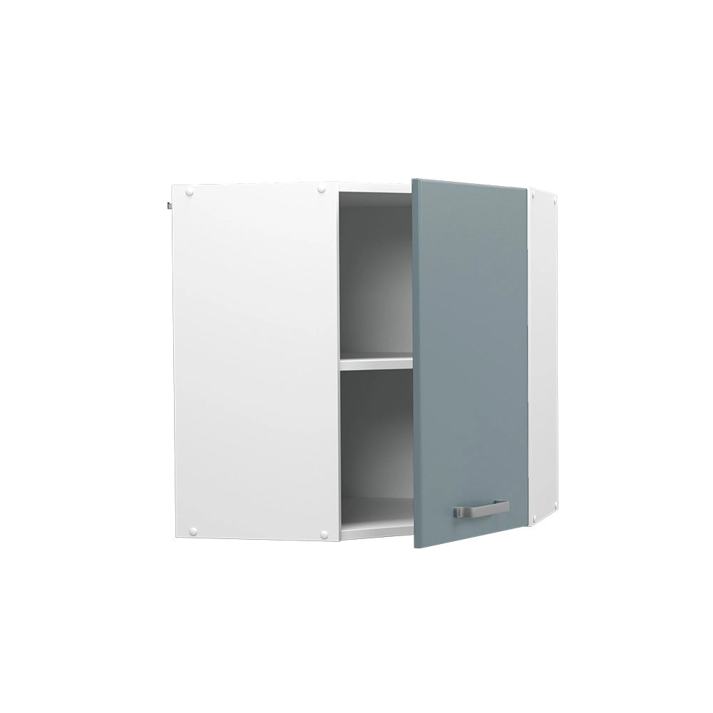 Vicco Mobile angolare da cucina Grigio-blu 57 cm