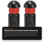 Valvola di scarico automatica per irrigazione - Fitting G3/4 - Plastica - 2 pezzi - Pressione di lavoro 16 MPa - Valvola di scarico per irrigazione