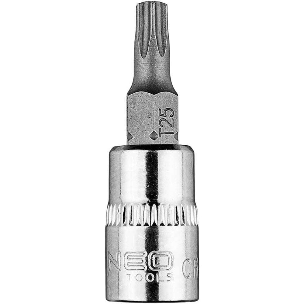 Topex 10-325 inserto torx tx25 s su bussola 1/4, corto, 37mm