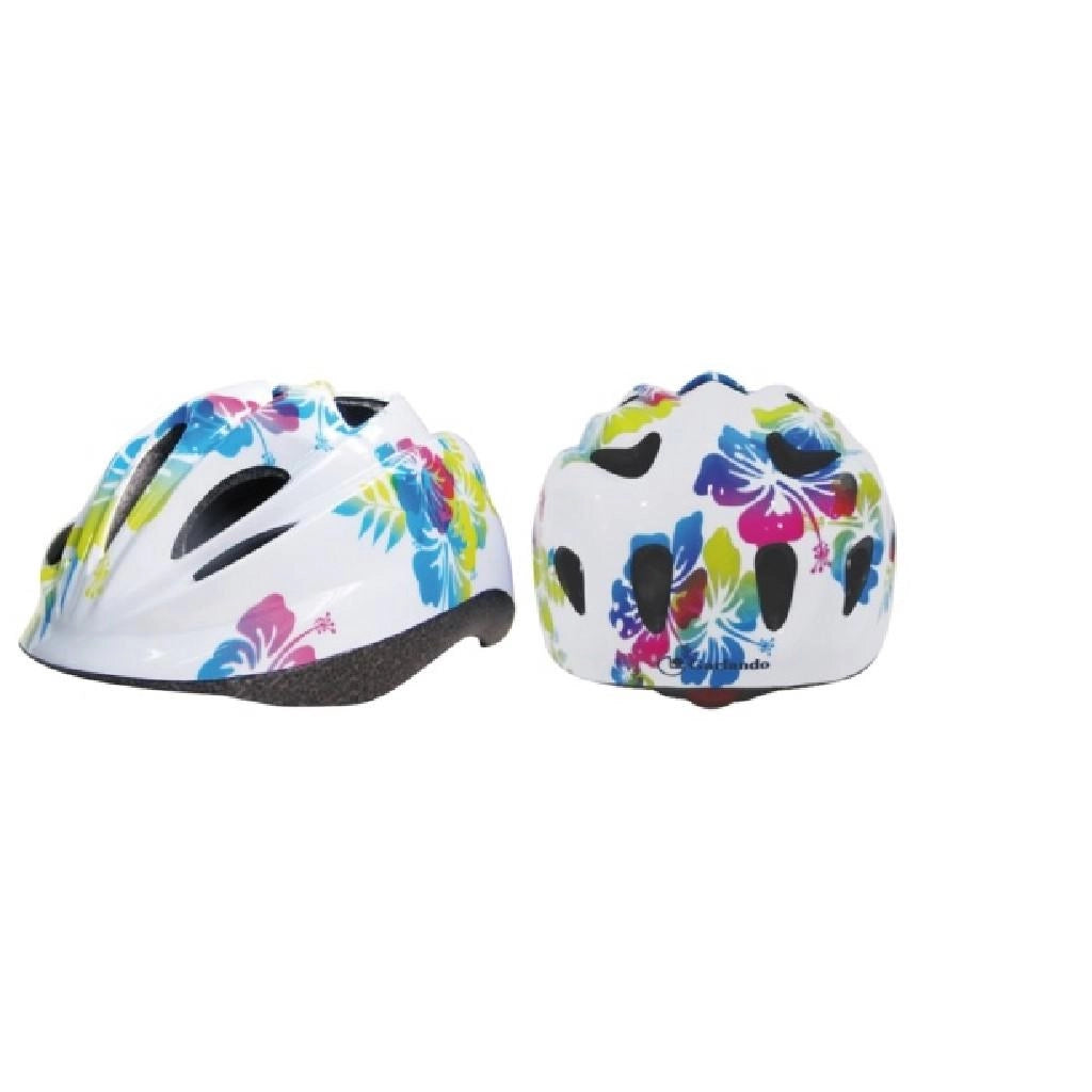 Casco bike FLOWERS misura XS (dal 49 al 51)