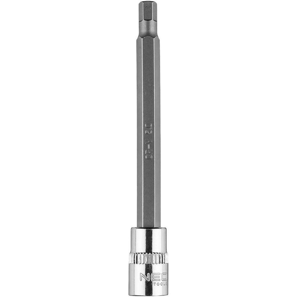 Topex 10-330 inserto esagonale h h5 su bussola 1/4, lungo, 37mm