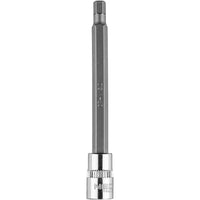 Topex 10-330 inserto esagonale h h5 su bussola 1/4, lungo, 37mm