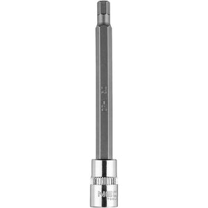 Topex 10-330 inserto esagonale h h5 su bussola 1/4, lungo, 37mm