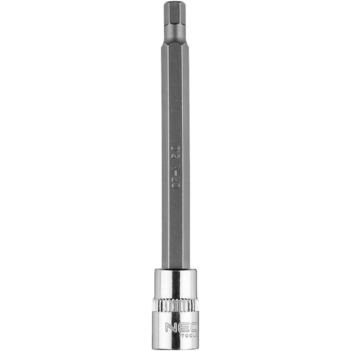 Topex 10-330 inserto esagonale h h5 su bussola 1/4, lungo, 37mm