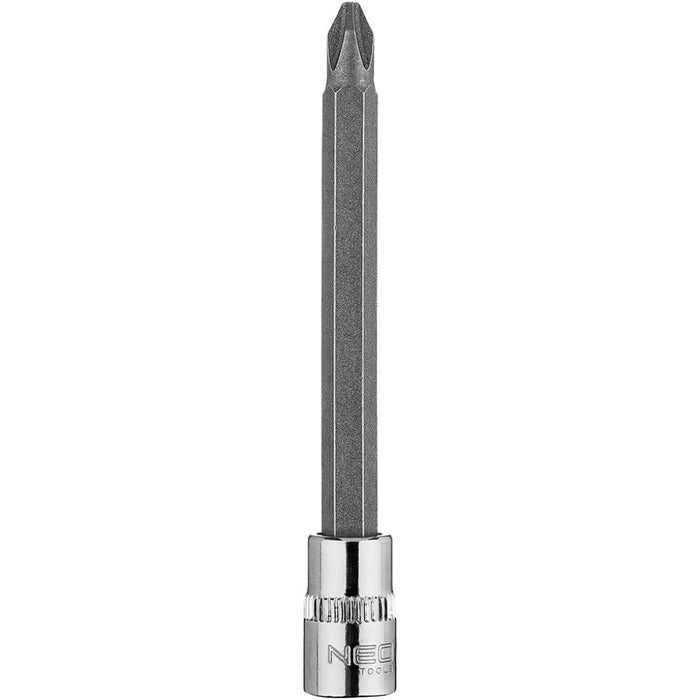 Topex 10-335 inserto giravite ph ph2 su bussola 1/4, lungo, 37mm