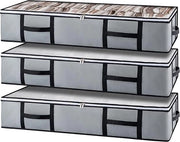 Scatola di stoccaggio pieghevole \ Organizzatore di cassetti pieghevole \ Borse di stoccaggio per abbigliamento 3 Pack