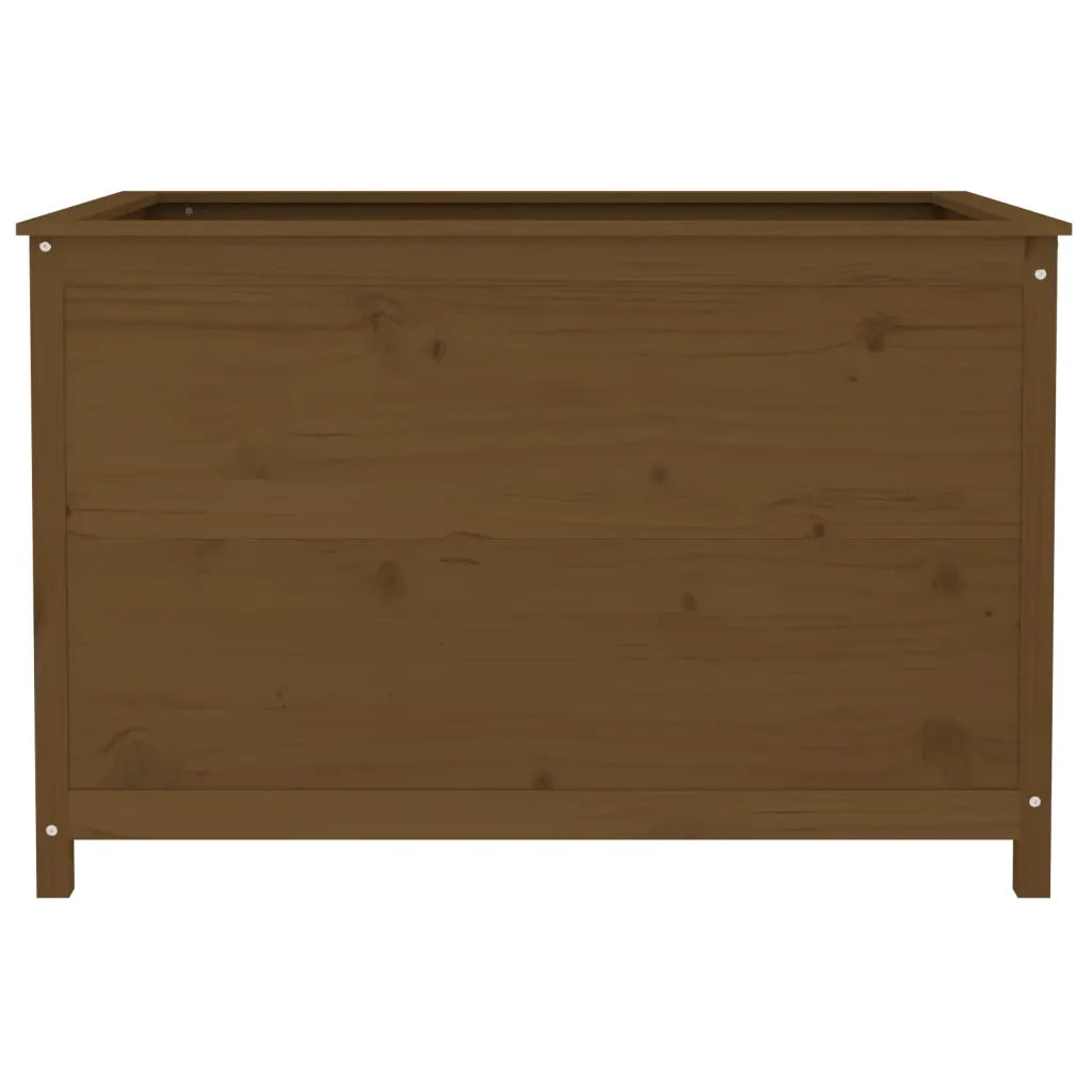 Fioriera Rialzata Giardino Ambra 119,5x82,5x78cm Massello Pino 825313