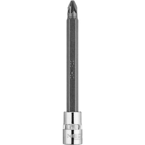 Topex 10-338 inserto giravite pz pz2 su bussola 1/4, lungo, 37mm