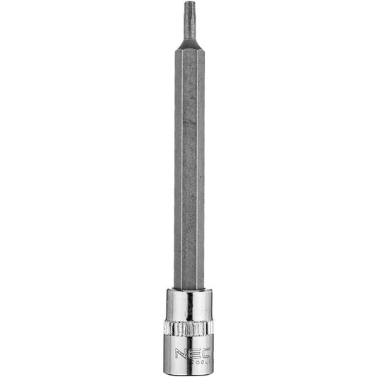 Topex 10-340 inserto torx tx10 s su bussola 1/4, lungo, 37mm