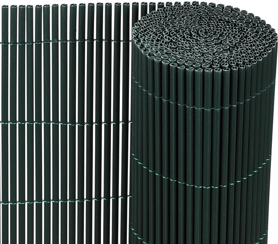 Schermo di separazione per giardino e terrazza 0,8x4m in PVC resistente al vento e al tempo, UV resistente.