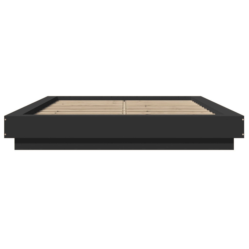 Giroletto Nero 120x200 cm in Legno Multistrato 3281197
