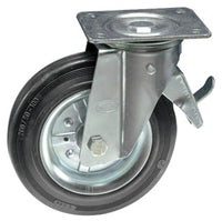 RUOTA PIASTRA GIR. MM.100 BOCC. C/FRENOART.350FR (EX 80BIS)