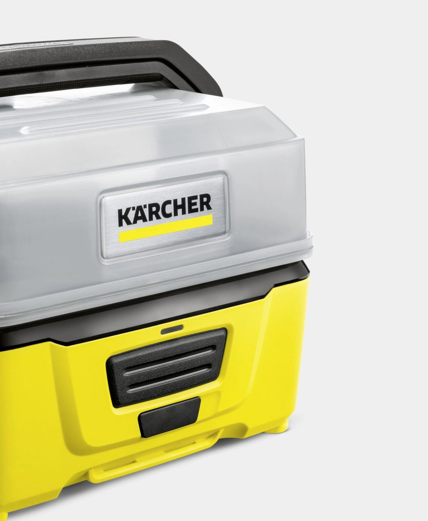 KARCHER Idropulitrici portatili OC 3 - Portata: max. 2 l/min - Tipo di batteria: Batteria agli ioni di litio  - Autonomia: 15 min