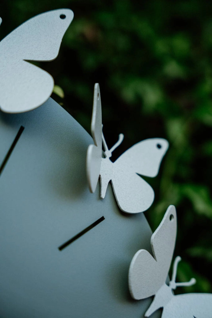 Orologio con farfalle Battito d'Ali Giada,avorio