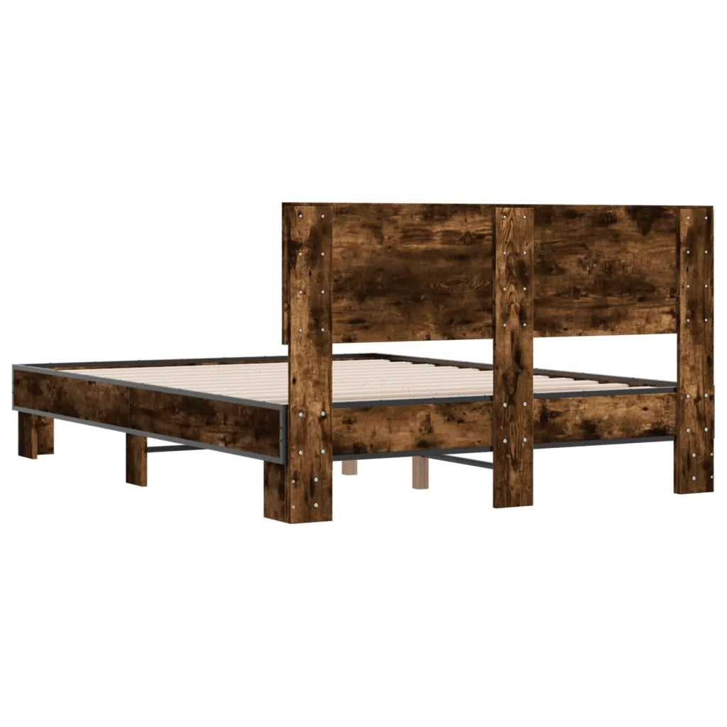 Giroletto Rovere Fumo 140x190 cm in Legno Multistrato Metallo 3280214