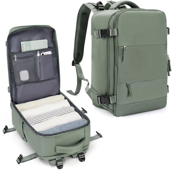 Borsa a mano 40x20x25 cm per viaggiatori di Ryanair Borsa a mano per donna Borsa a mano per uomo Borsa a mano per laptop 14 pollici Impermeabile Borsa a mano per viaggio Borsa a mano per viaggio in aereo
