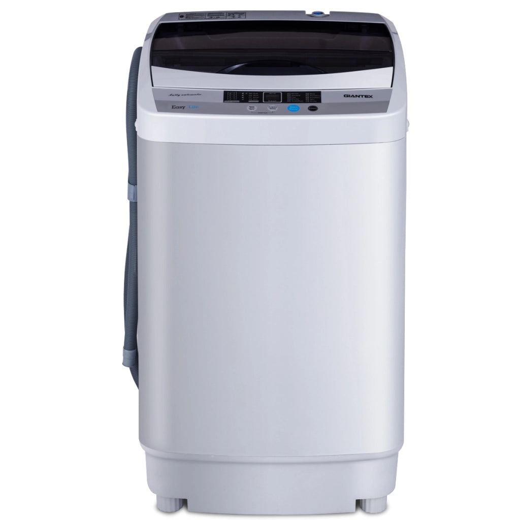 Lavatrice portatile automatico 4,5kg con 10 programmi Lavatrice centrifuga silenziosa 310W Bianco