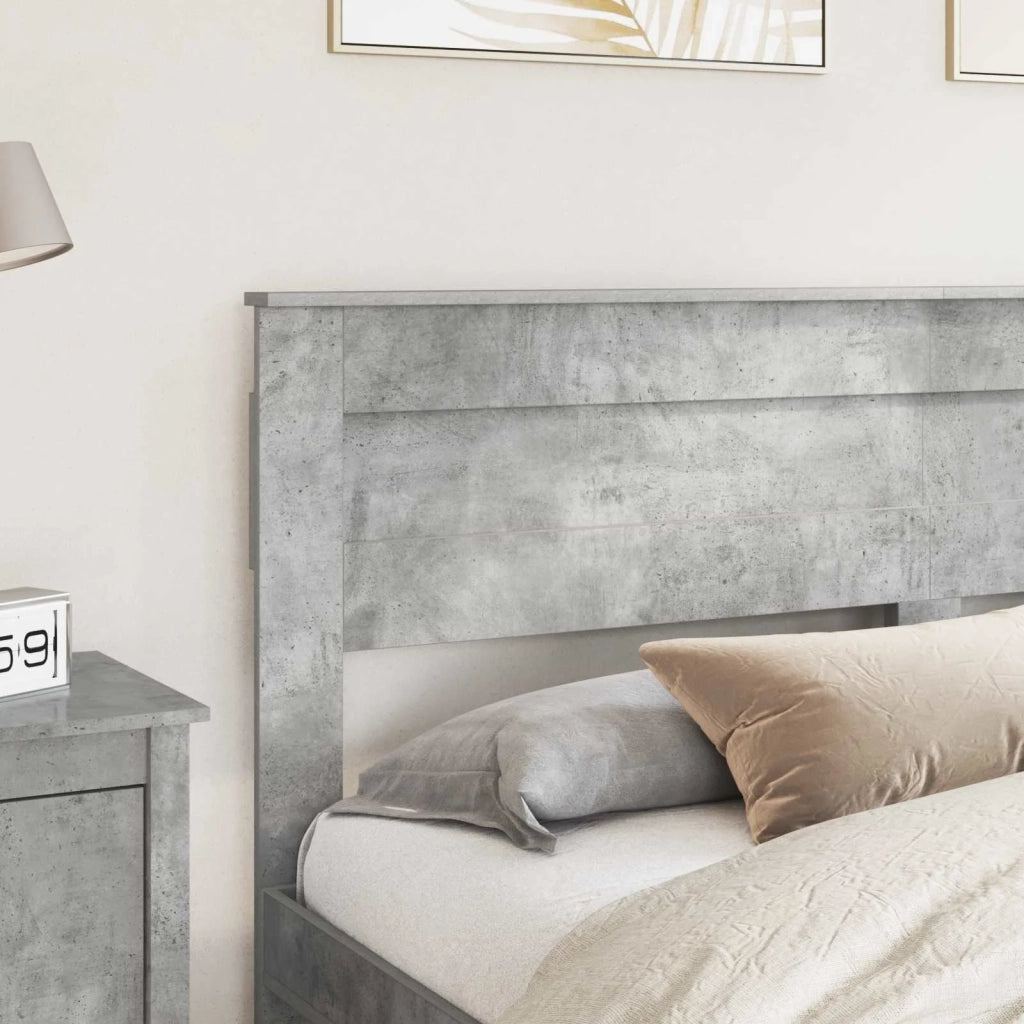 Testiera Grigio cemento Legno ingegnerizzato 888080