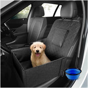Copertura per auto per cani - Telaio auto copertura per cani impermeabile lavabile - Sedile auto protezione contro la sporcizia - Borse di trasporto alta protezione per cani con bordi alti portacani auto