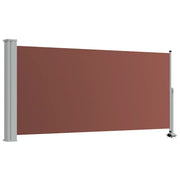 Tenda da Sole | Tenda laterale Retrattile per Patio 120x300 cm Marrone
