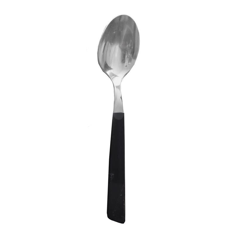 MAURY'S BEST QUALITY SET DA 6 CUCCHIAI DA TAVOLA COLORE NERO