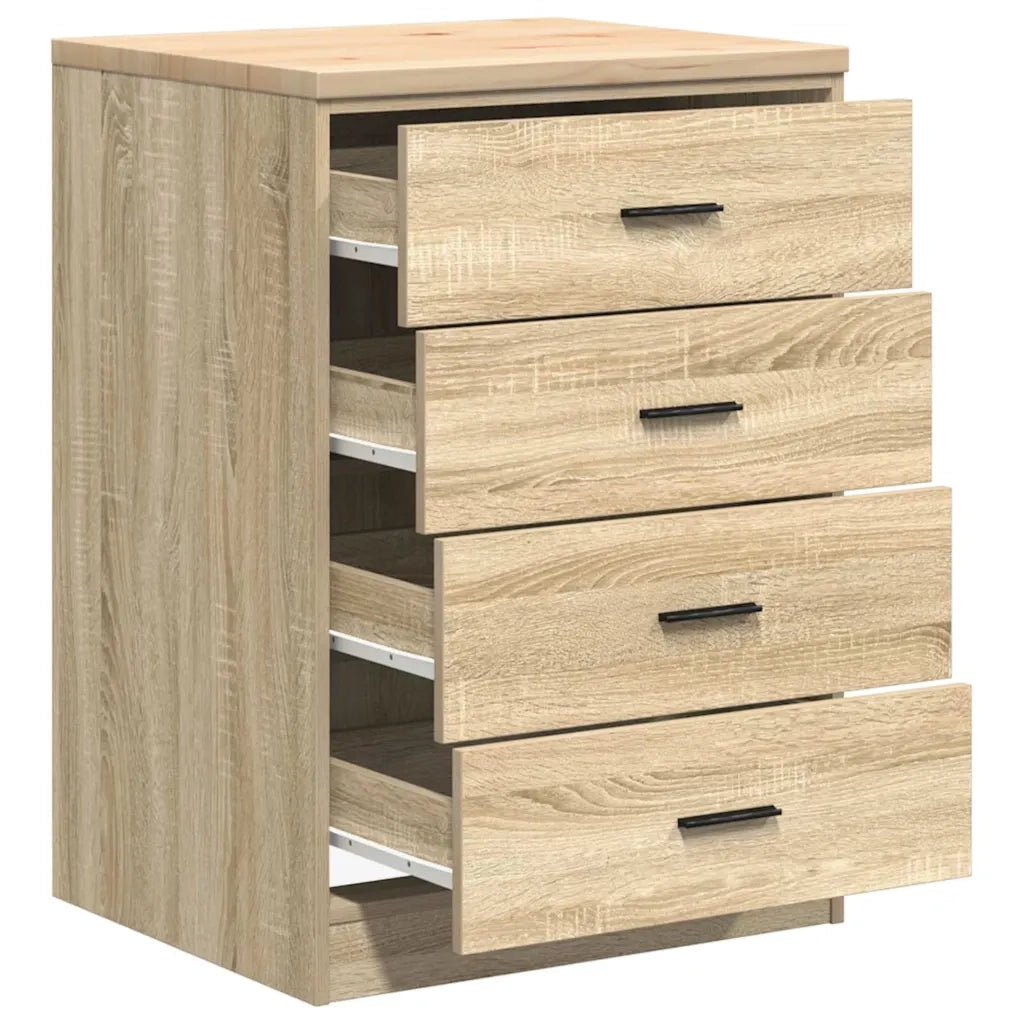 vidaXL Armadietto da Garage Rovere Sonoma 60x51x85 cm
